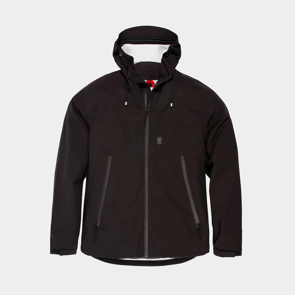 Global jacket en color negra chaqueta Topo Designs