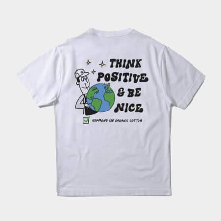 Think positive es la camiseta mas positiva de Edmmond