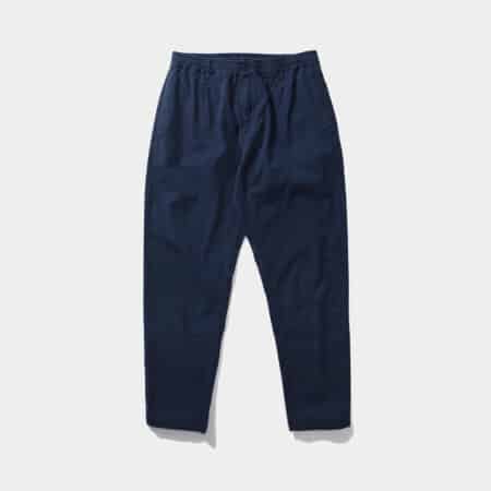 Edmmond pantalones Murano seersucker navy de la tela mas fresca