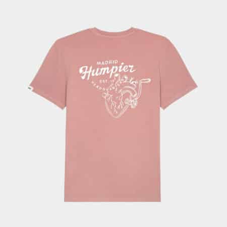 Head and Heart en color rosa Humpier camiseta