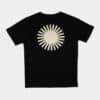 Camiseta Sol negro y el sol de la espalda en crudo de Thinking Mu