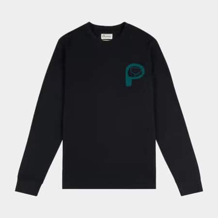 Penfield P Bear en color negra de tu camiseta manga larga