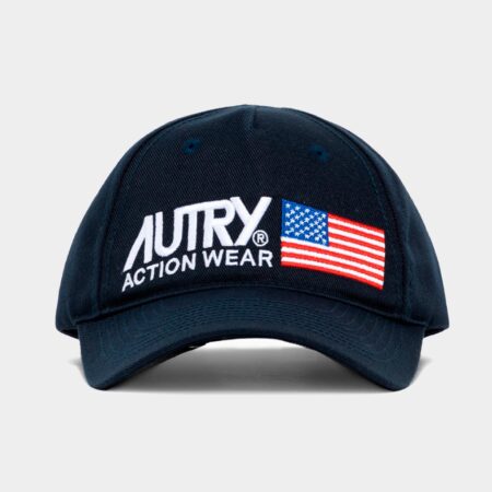 Autry Iconic embro en color azul marino gorra