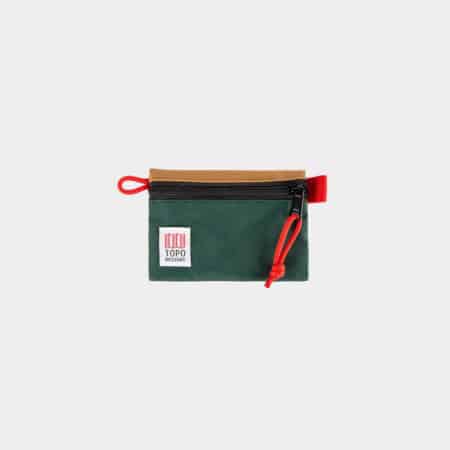 Accessory bag micro fen color verde y caqui de Topo Designs