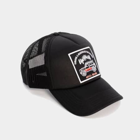 Arica Brand Defender en color negra de la gorra