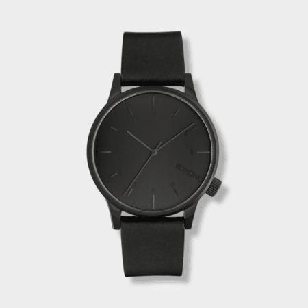 Winston regal all black el reloj de Komono