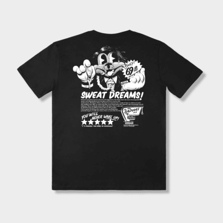 Camiseta Sweat dreams negra de The Dudes