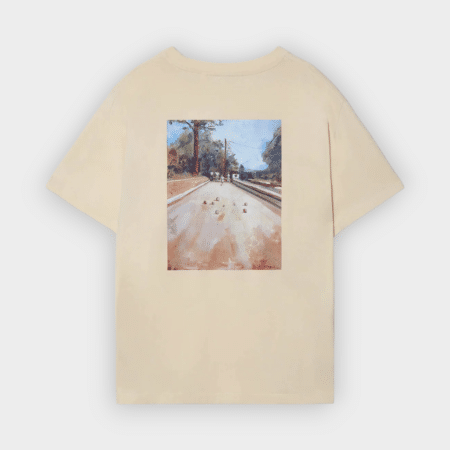 Camiseta Pompeii La petanca graphic beige