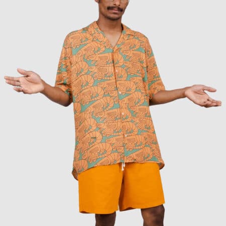 Camisa Aloha gamba morera Brava Fabrics
