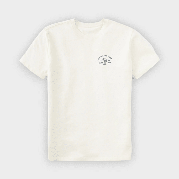 Camiseta Bermuda vintage white Katin USA