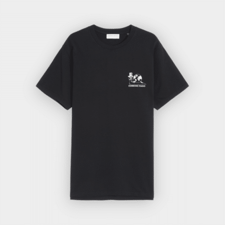 Edmmond – Camiseta Slow rythms plain black3