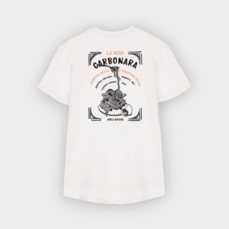 Camiseta Carbonara white premium