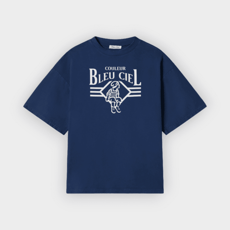Camiseta Bleu Ciel Marseille navy