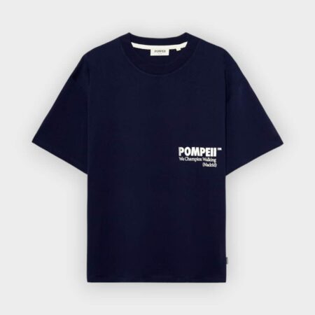 Camiseta Pompeii Navy boxy